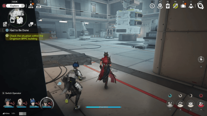 Check the Situation Within the Originium BPPC Building