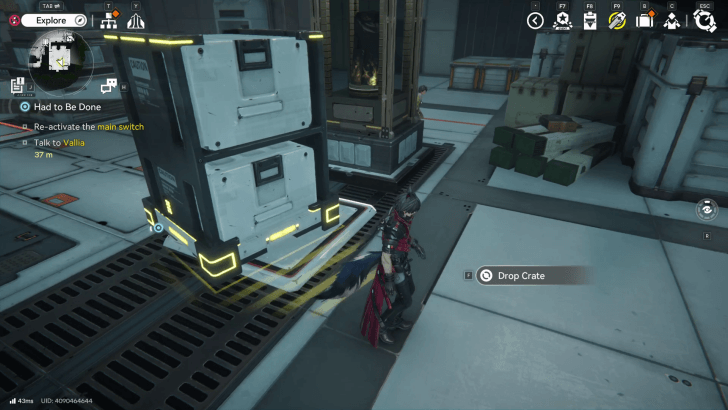 Place the Other Tall Drop Crate