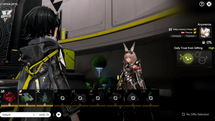 Arknights Endfield - Giving Gifts to Operators