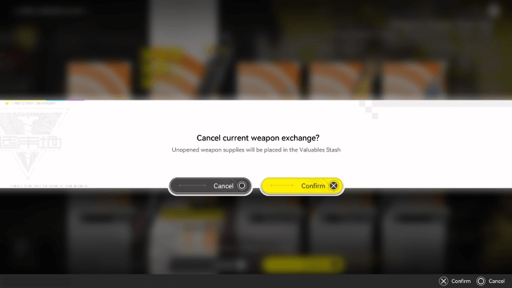 Weapon Supply on Hold