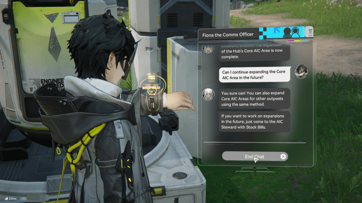 Read Messages from Fiona the Comms Officer