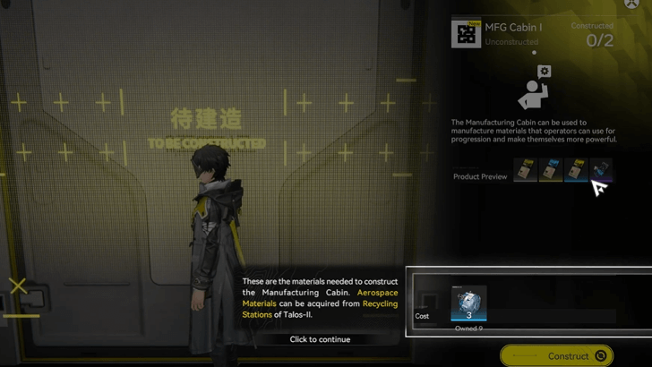 Follow Xaihi to the Manufacturing Cabin