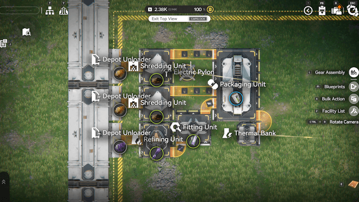 LC Valley Battery Line Blueprint