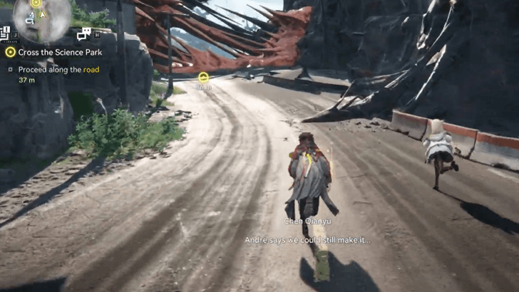 Proceed Along the Road