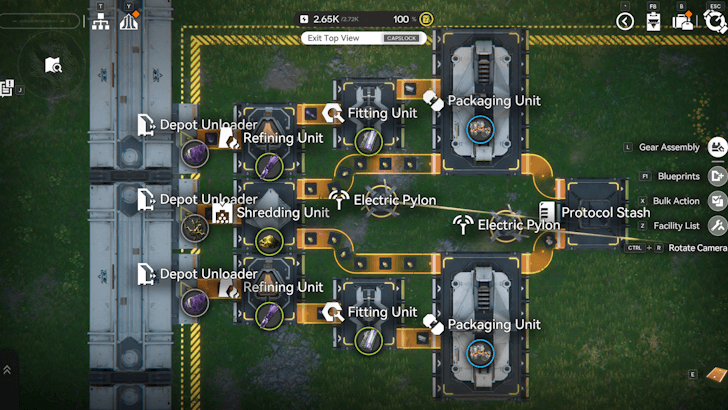 Industrial Explosive Farm Blueprint