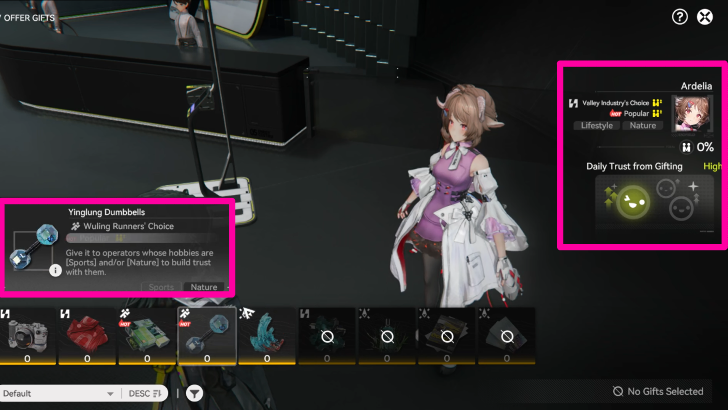 Arknights: Endfield Preferences