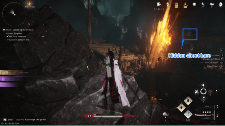 Getting the Hidden Swamp Chest