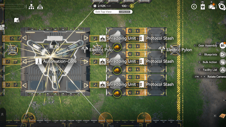 Sandleaf Powder Line Blueprint