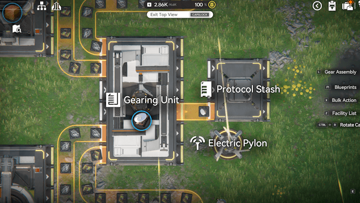 Cryston Component Line Blueprint