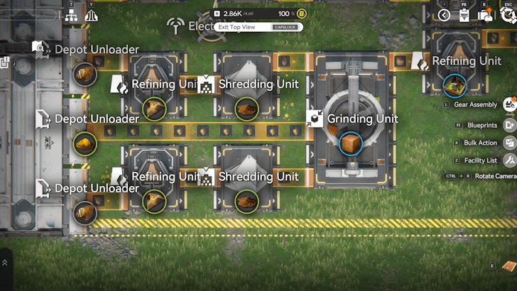 Packed Origocrust Line Blueprint