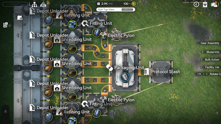 SC Valley Battery Line Blueprint