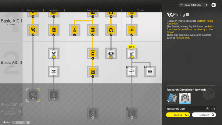 Arknights Endfield Electric Mining Rig Mk II Unlock
