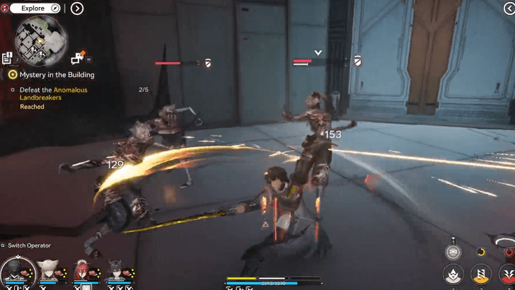 Defeat Anomalous Landbreakers