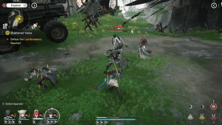 Defeat the Landbreakers