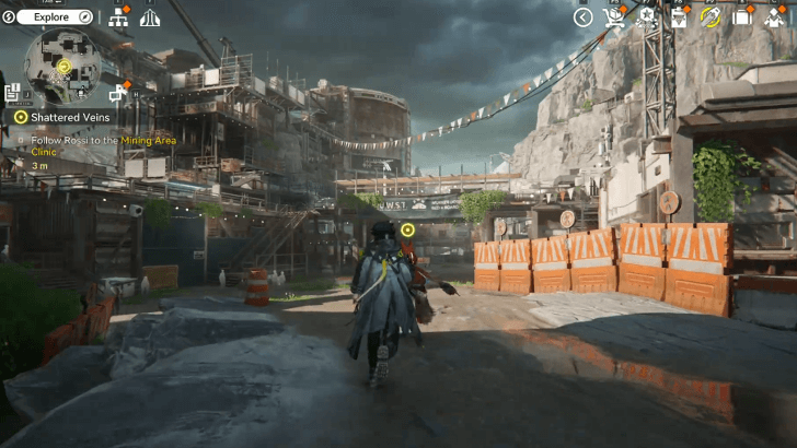 Follow Rossi to the Mining Area Clinic