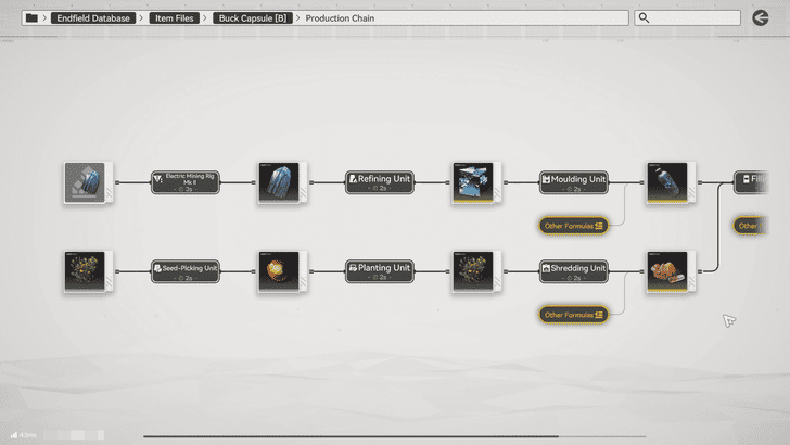 Arknights Endfield Buck Capsule B Production Chain Start