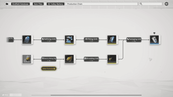 Arknights Endfield SC Valley Battery Production Chain End