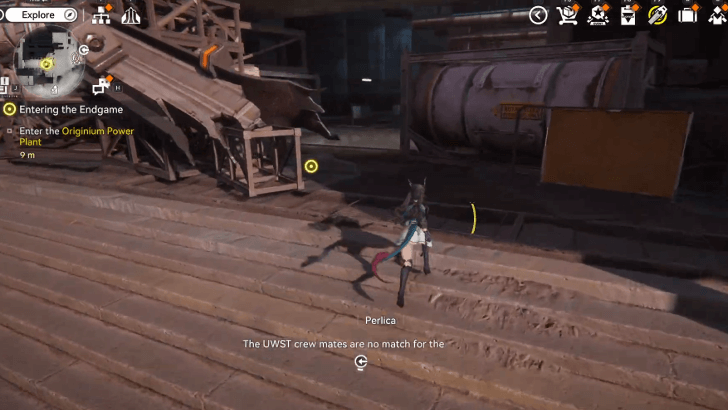 Enter the Originium Power Plant