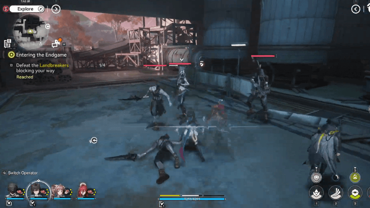 Defeat the Landbreakers Blocking Your Way