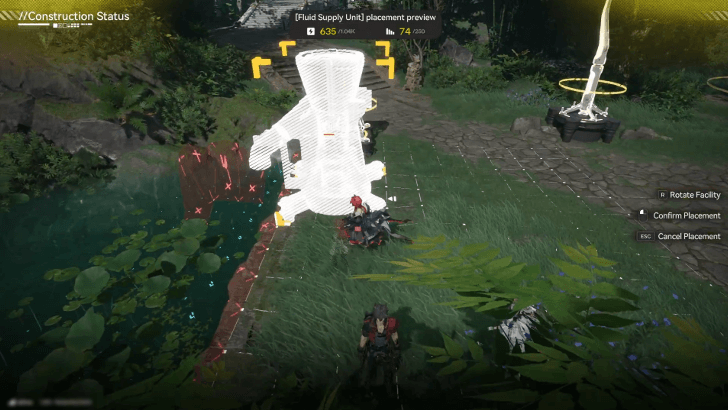 Set up the Fluid Supply Unit