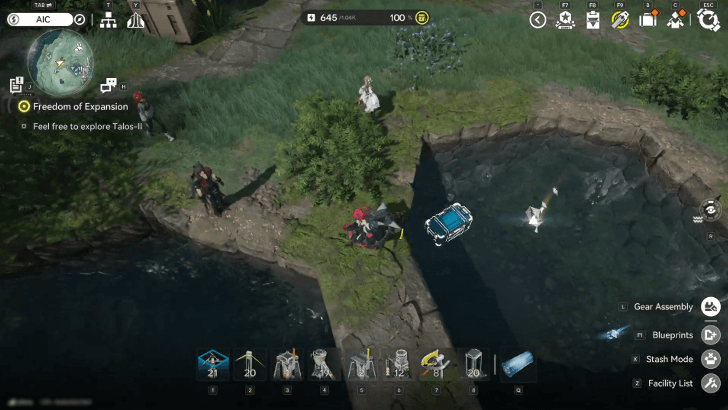 Drain Water for Area Access