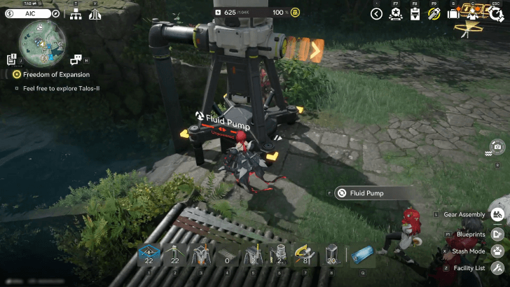 Set up the Fluid Pump