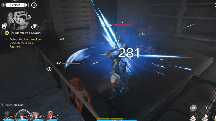 Defeat the Landbreakers Blocking Your Way