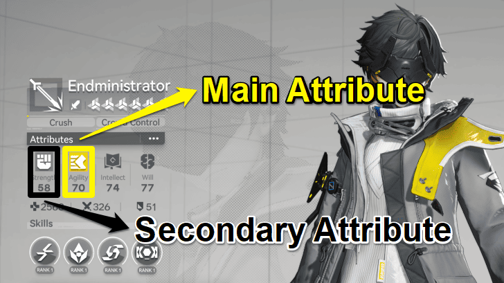 Main and Secondary Attribute