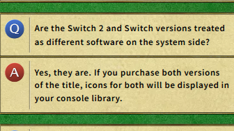 Switch 1 and 2 Titles
