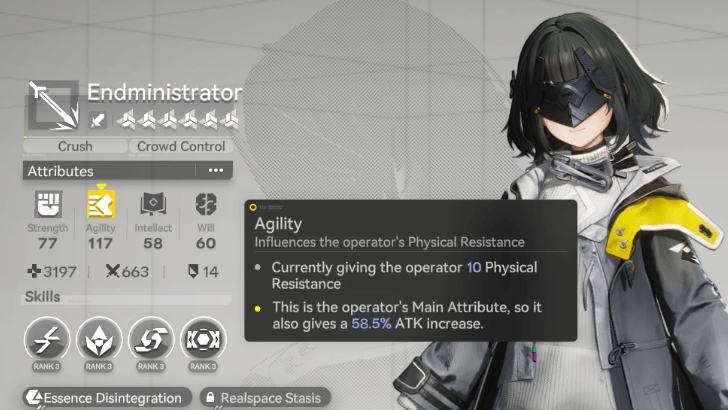 Arknights Endfield - Primary Attribute