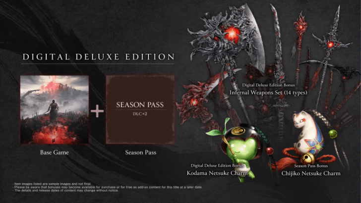 Nioh 3 - Delux Edition Package