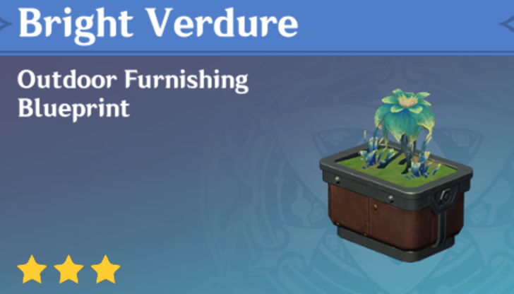Genshin Impact - How to Get Bright Verdure Furnishing