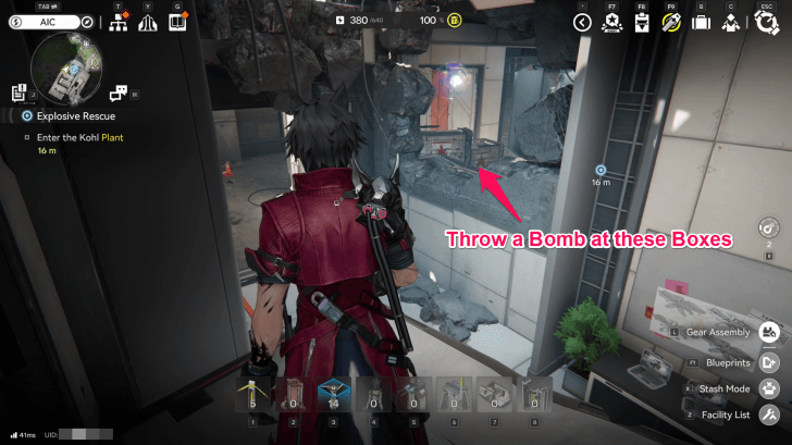 Destroy the Boxes Blocking the Door