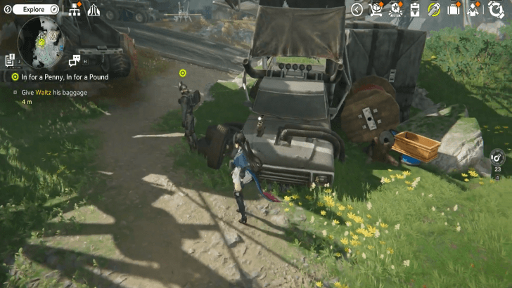 Give Waltz his Baggage