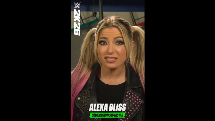 WWE 2K26 Alexa Bliss Predict Cover Star
