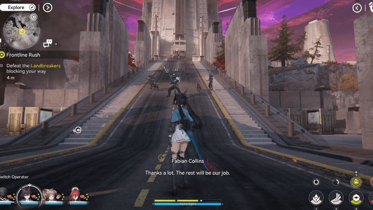 Defeat the Landbreakers Blocking Your Way