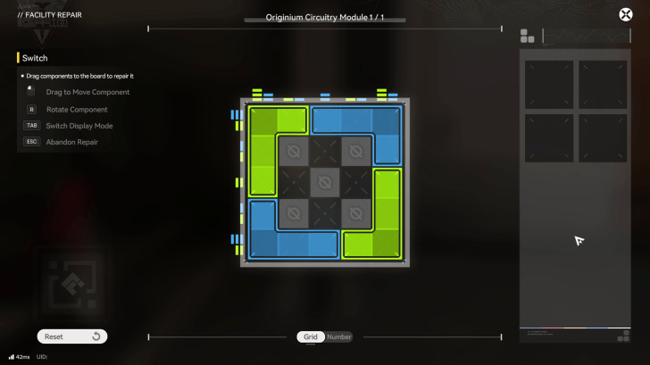 Repair Logic Puzzle Solution