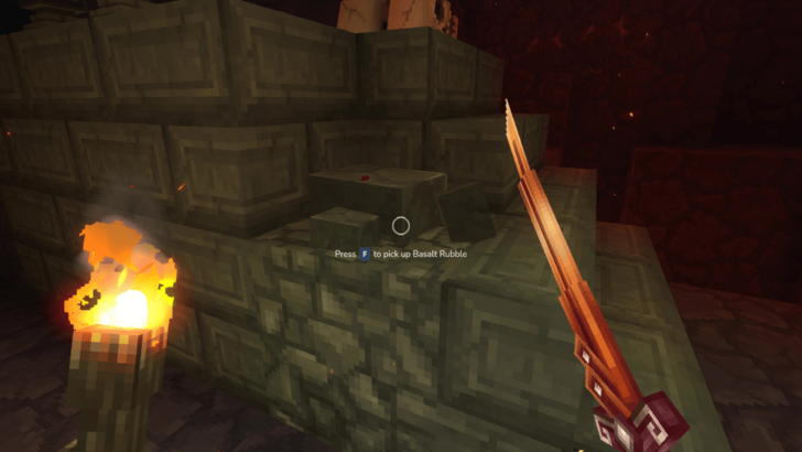 Basalt Rubble in Magma Layer