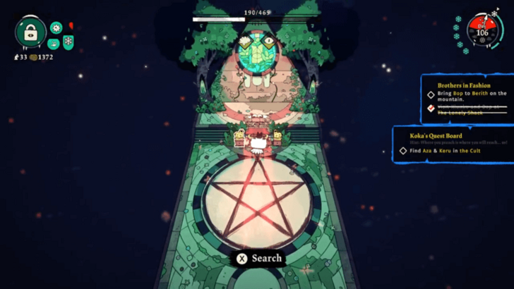 Cult Settlement Temple Interior