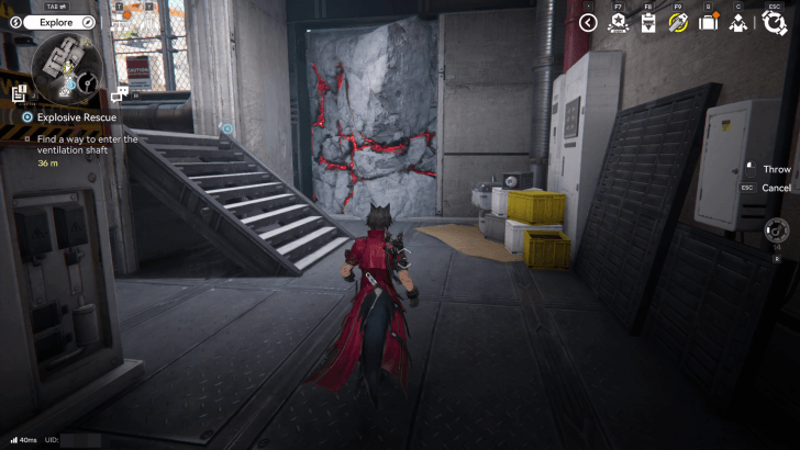 Throw a Bomb at the Cracked Wall