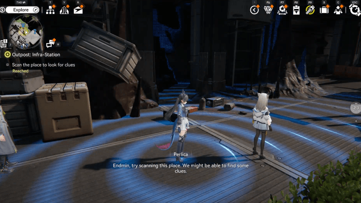 Scan the Place to Look for Clues