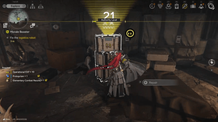 Endfield - Fix Logistics Robot