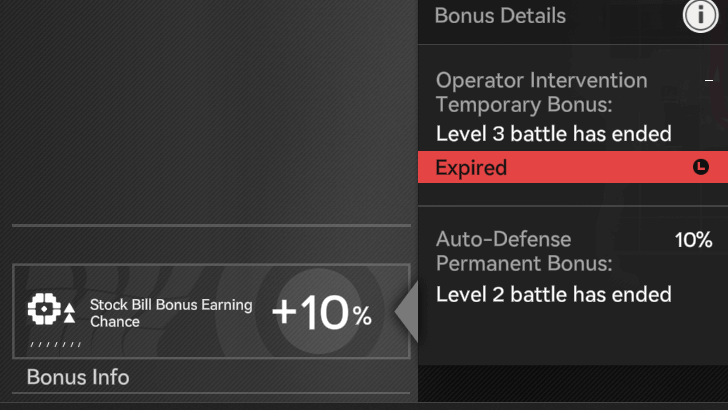 Increases Chance of Getting More Stock Bills