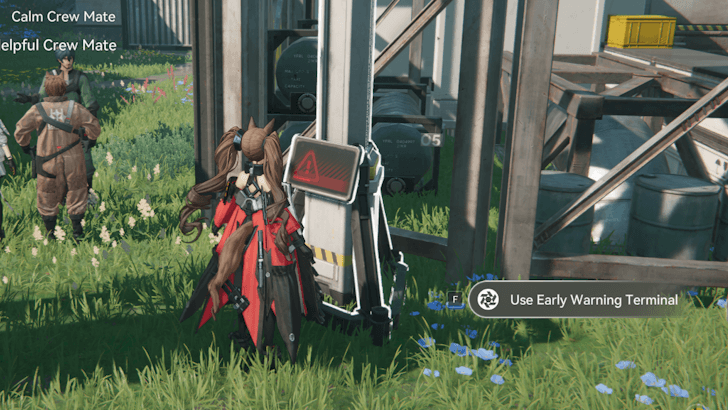 Interact With Early Warning Terminal