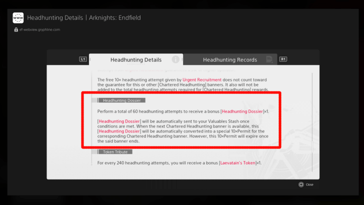 Get Headhunting Dossier in 60 Pulls