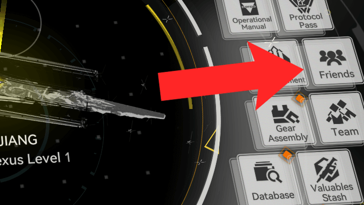 Arknights Endfield - Friends in Main Menu