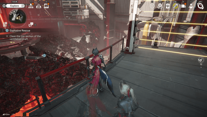 Clean the Top Section of the Ventilation Shaft