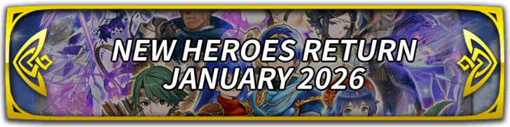 New Heroes Return January 2026 Banner
