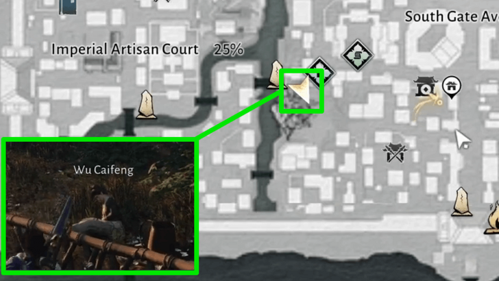 Pear Blossoms of Yore Map Location