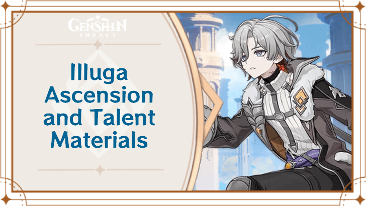 Genshin Impact - Illuga Ascension and Talent Materials